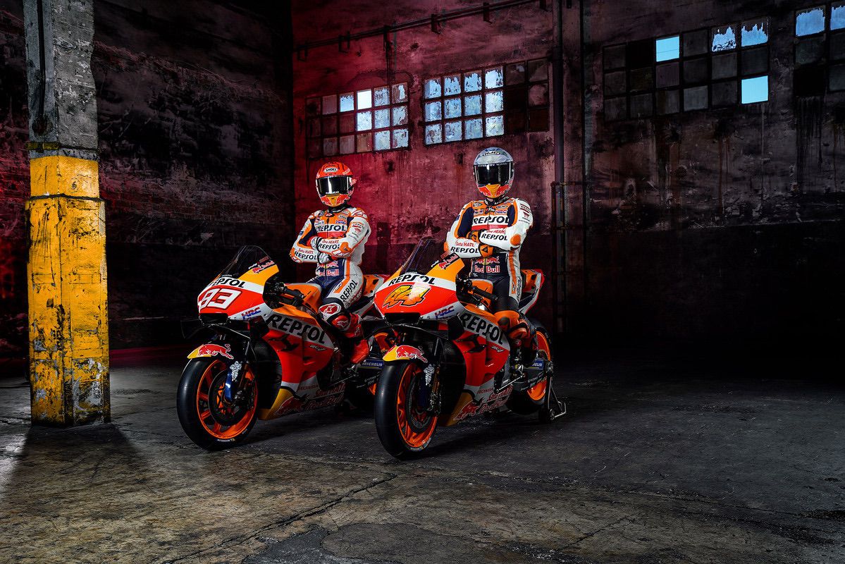 Marc Márquez y Pol Espargaró juntos por primera vez en el Repsol Honda Team