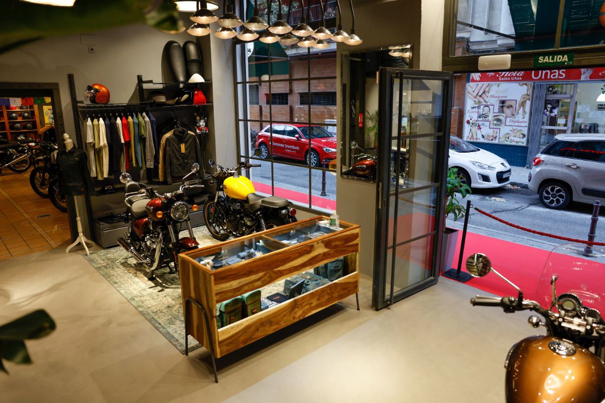 Royal Enfield llega a Madrid con su nueva Concept Store
