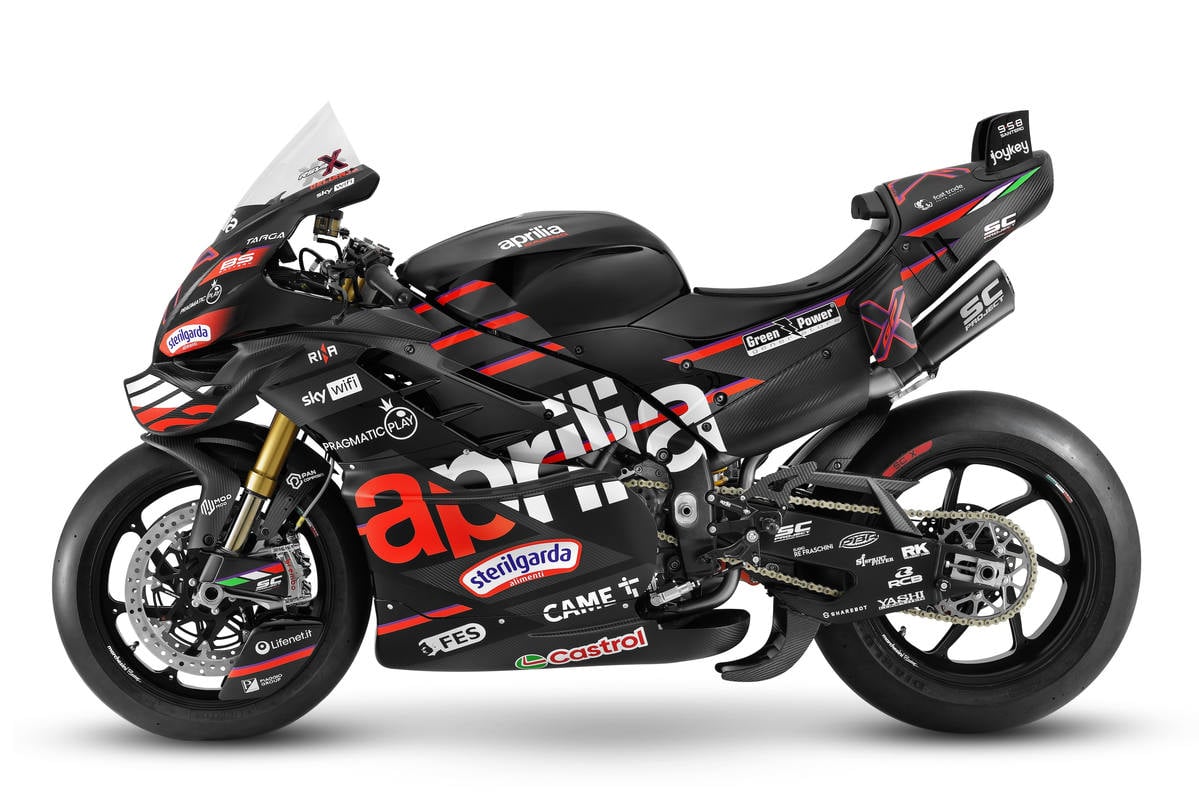 Aprilia RSV4 X-GP: 30 unidades con 238 CV y 165 kg por 109.000 euros