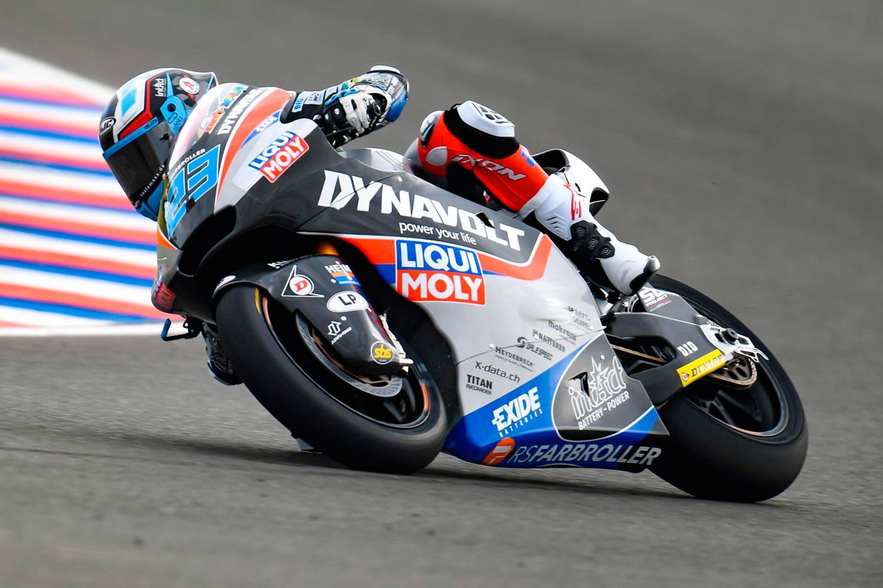 Marcel Schrotter y Thomas Luthi han dominado las sesiones en Moto2 Marcel Schrotter y Thomas Luthi han dominado las sesiones en Moto2