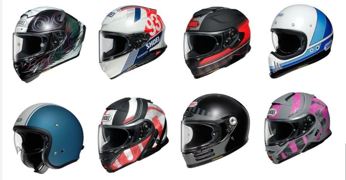 SHOEI 2022: nuevos colores para sus cascos