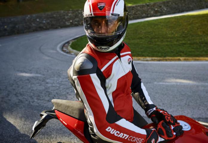 Ducati Corse nueva chaqueta de cuero |