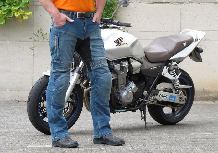 Pantalón Vaquero Moto Pantalones Kevlar Moto Verano PANTALONES VAQUERO STRETCH CON KEVLAR® PARA MOTO UNISEX LV203-DENIM, TODO  PARA TI Y TU MOTO