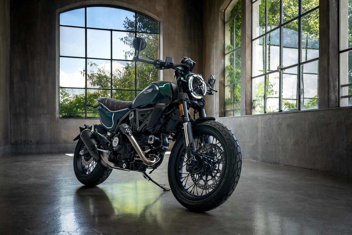 View of Ducati Scrambler Nightshift 2026: ahora más ligera y ¡verde! | Moto1Pro