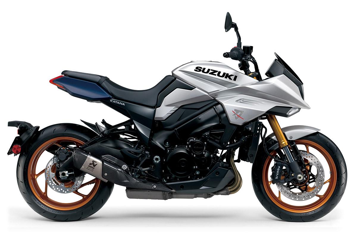 Edición limitada: Suzuki Katana Akrapovič por 12.499 euros ¡10 unidades!
