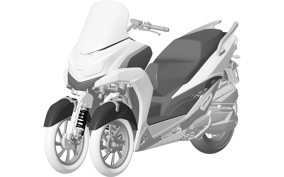 ¡KYMCO lanzará otro scooter de tres ruedas! Con motor 350 o 400