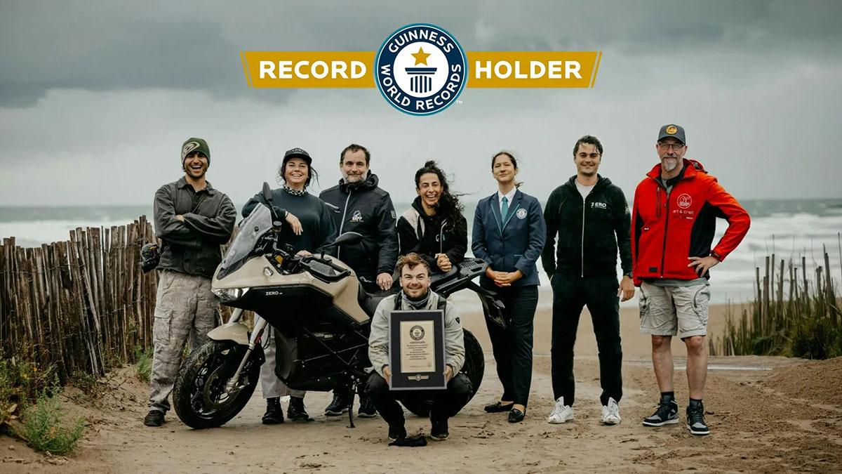 Récord Guinness: una Zero DS recorre 436,5 km con una sola carga