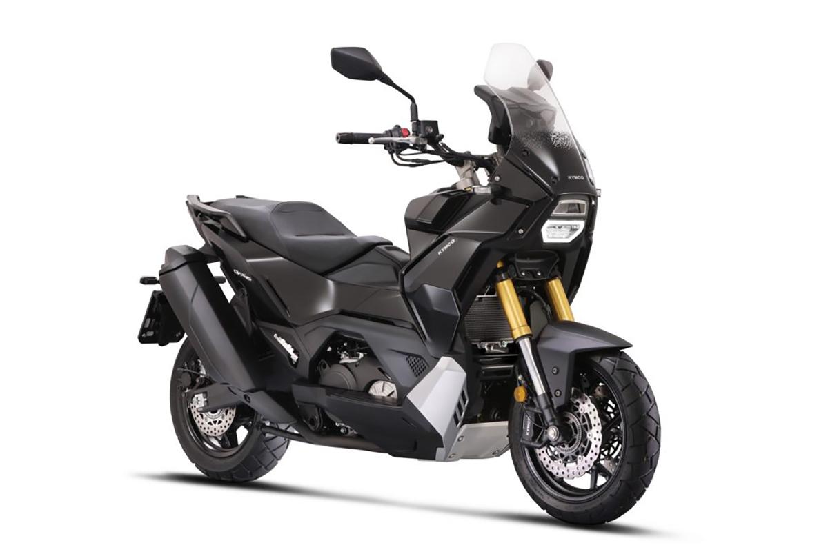 ¿Scooter o moto automática? Desvelado el KYMCO CV-X45 trail para A2