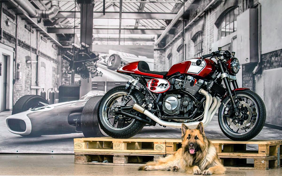 Una Yamaha XJR1300 espectacular
