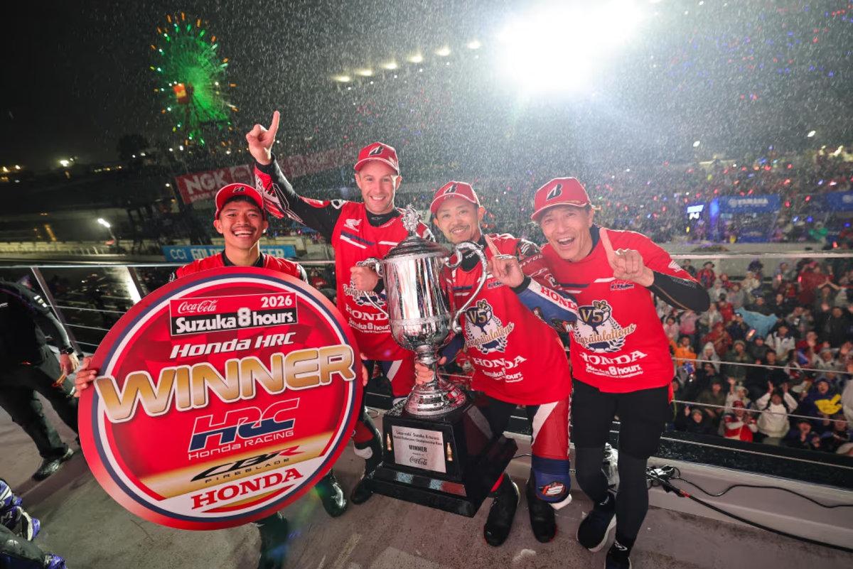 8 Horas de Suzuka 2026: quinta victoria consecutiva de Honda