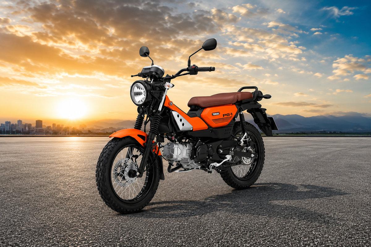 Yamaha PG-1: el scooter scrambler sin carnet que puede llegar a Europa