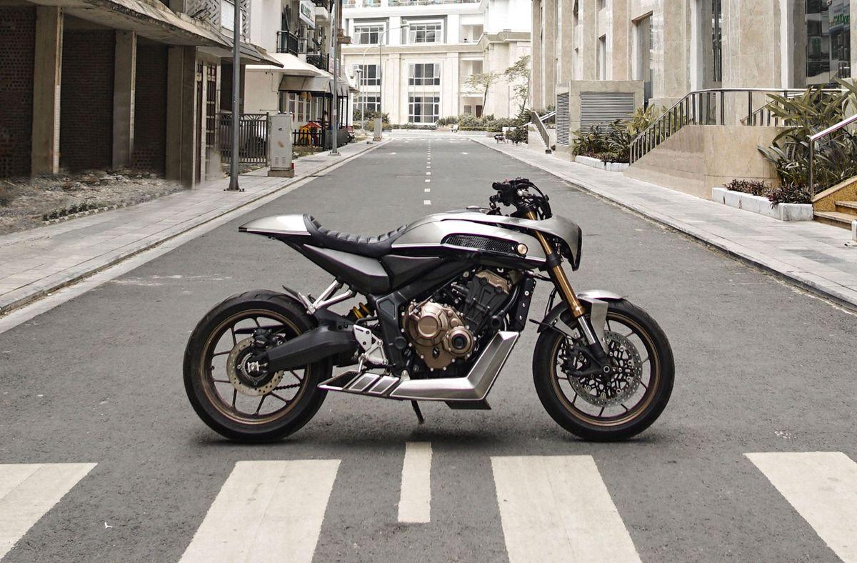 Zife Design: la bonita Honda CB650R retro-futurista
