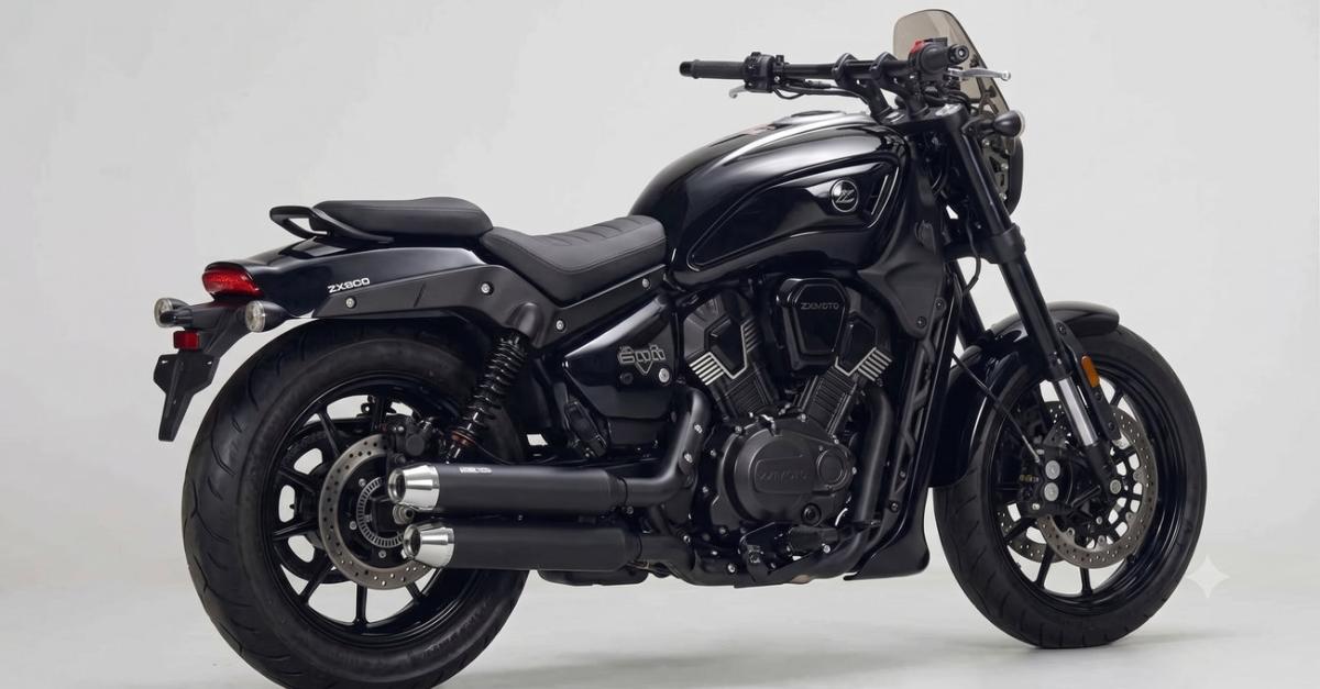 ZXMoto 600V: su custom V2 para carnet A2 ya está lista