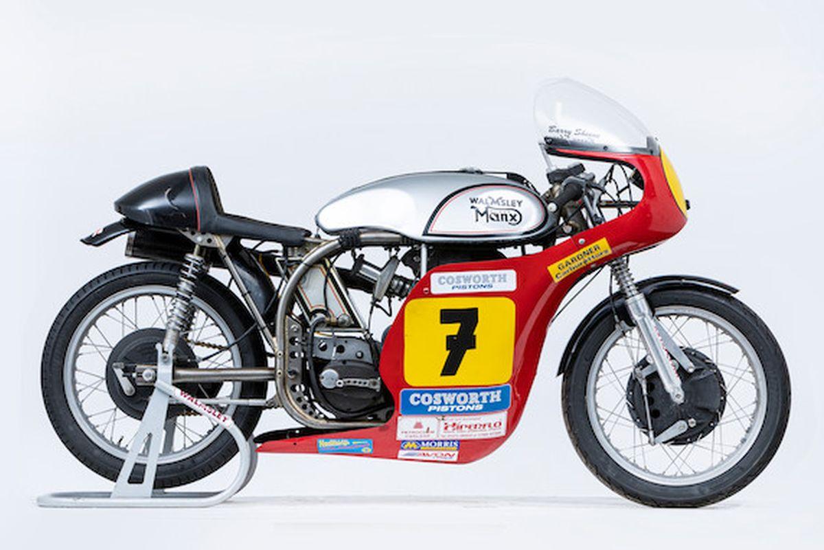 ¡A subasta la última moto de carreras de Barry Sheene!