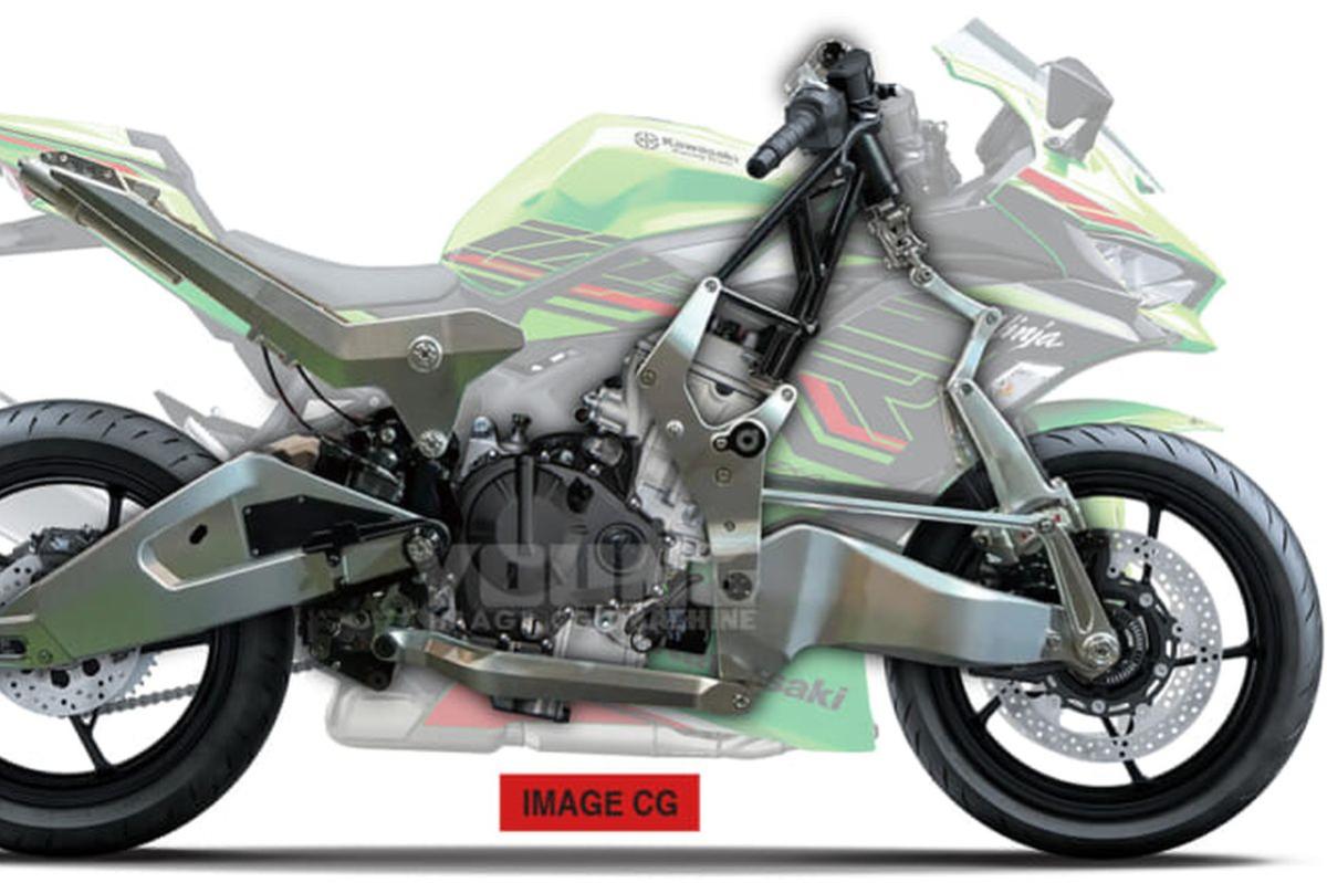 ¿Llega la Bimota Tesi 400 con motor Kawasaki ZX-4R?