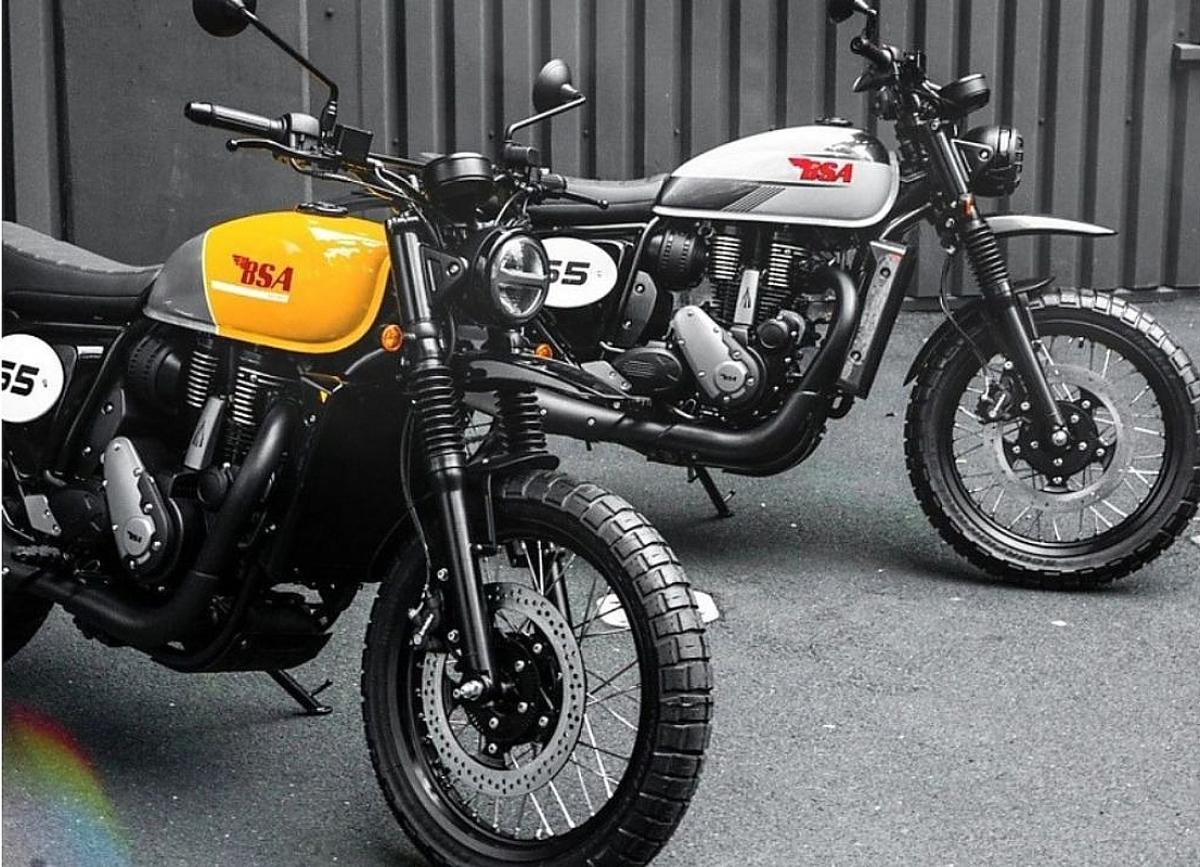 BSA B65 Scrambler: segundo modelo tras la Gold Star 650 