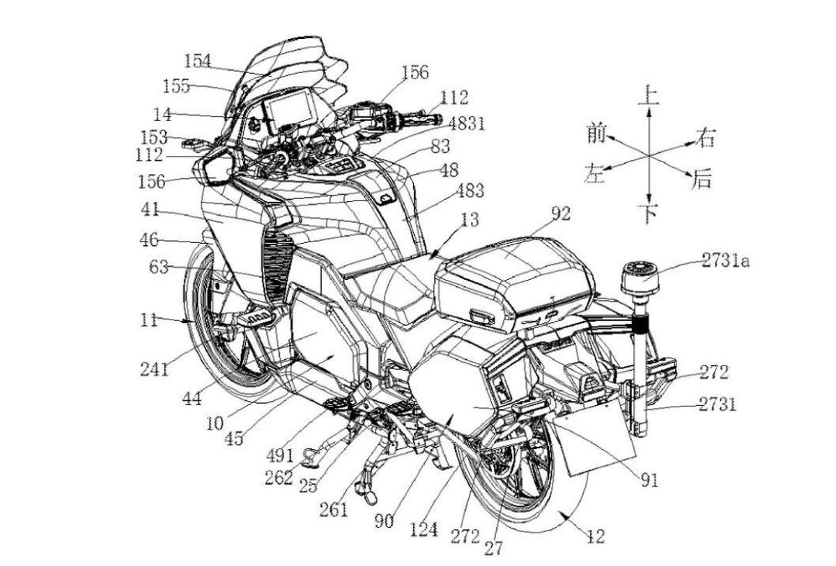 CF Moto 300GT-E: versión eléctrica para la policía