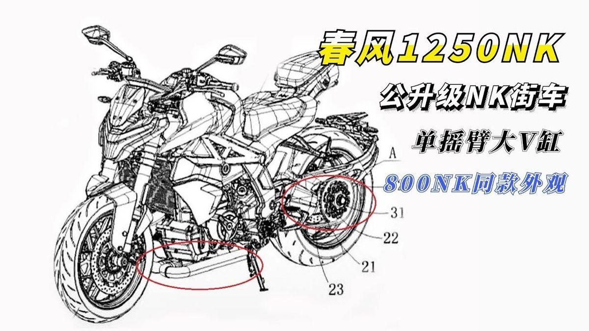 CFMoto 1250 NK: futura naked de altas prestaciones