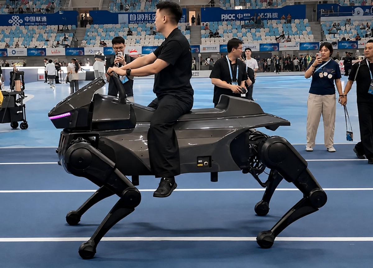 ¿Moto sin ruedas o caballo mecánico? Este llegará pronto de China