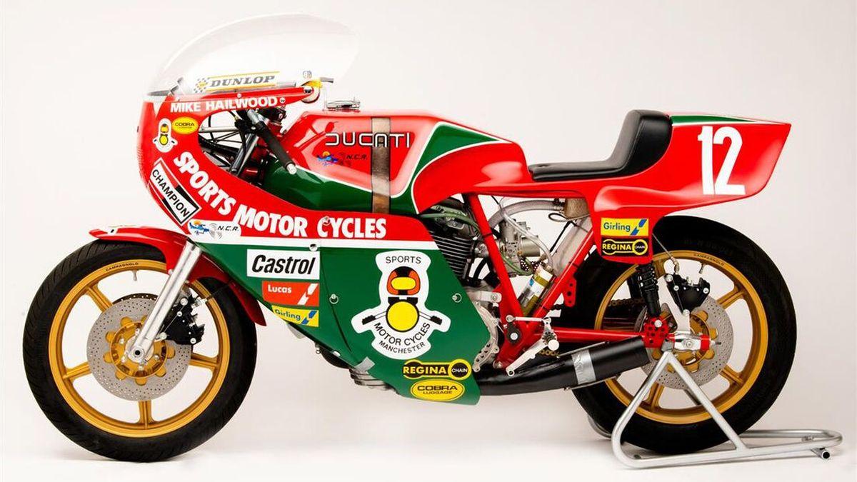 Réplicas de la Ducati de Hailwood para una película