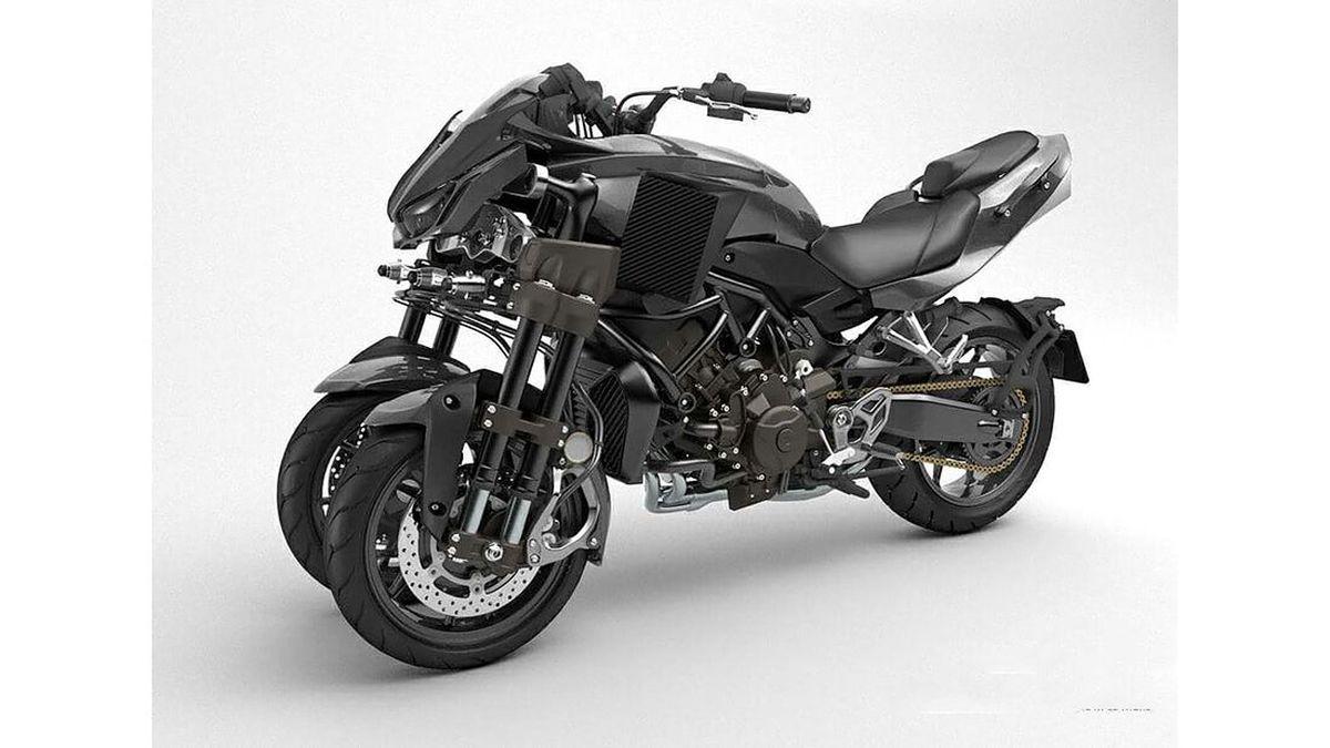 Furion M3: Yamaha Niken con motor híbrido y tracción total