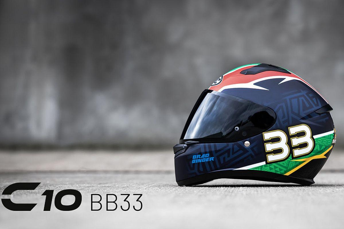 Nuevos HJC: Brad Binder réplica y Marvel Maximized Venom