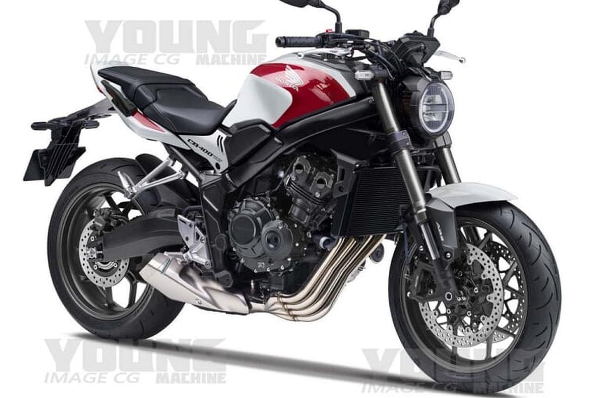 ¿Es esta la futura Honda CB400 tetracilíndrica?