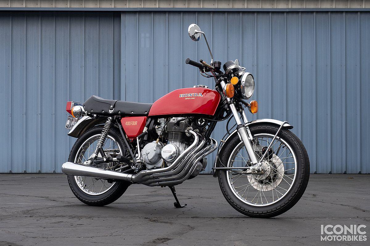 Moto de ensueño: Honda CB400F de 1975, ¡con solo 1300 km!