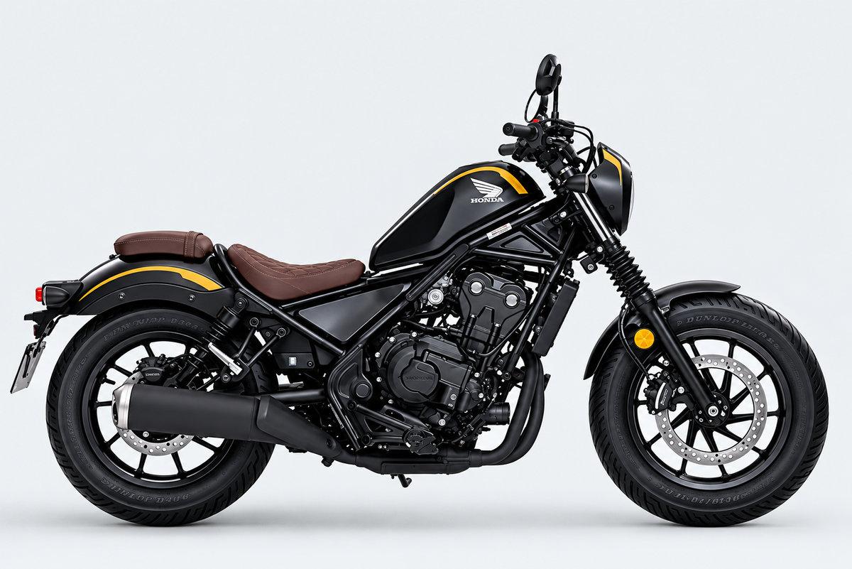 Honda revoluciona las Rebel 250 y 500 en China con embrague E-Clutch