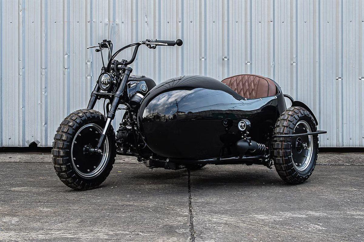 Honda Monkey K-Speed con sidecar