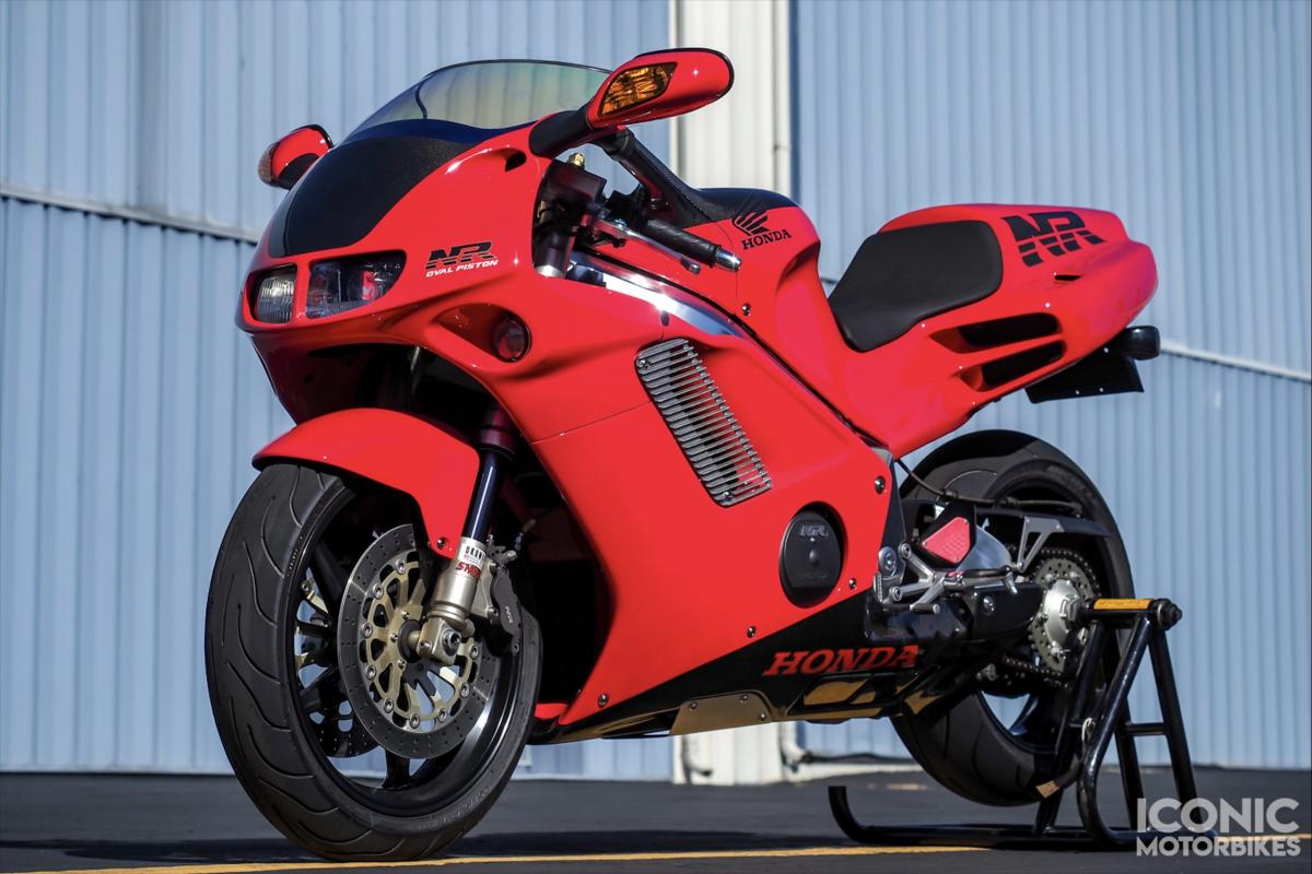 Moto de ensueño: Honda NR750 pistones ovales por más de 65.000 euros