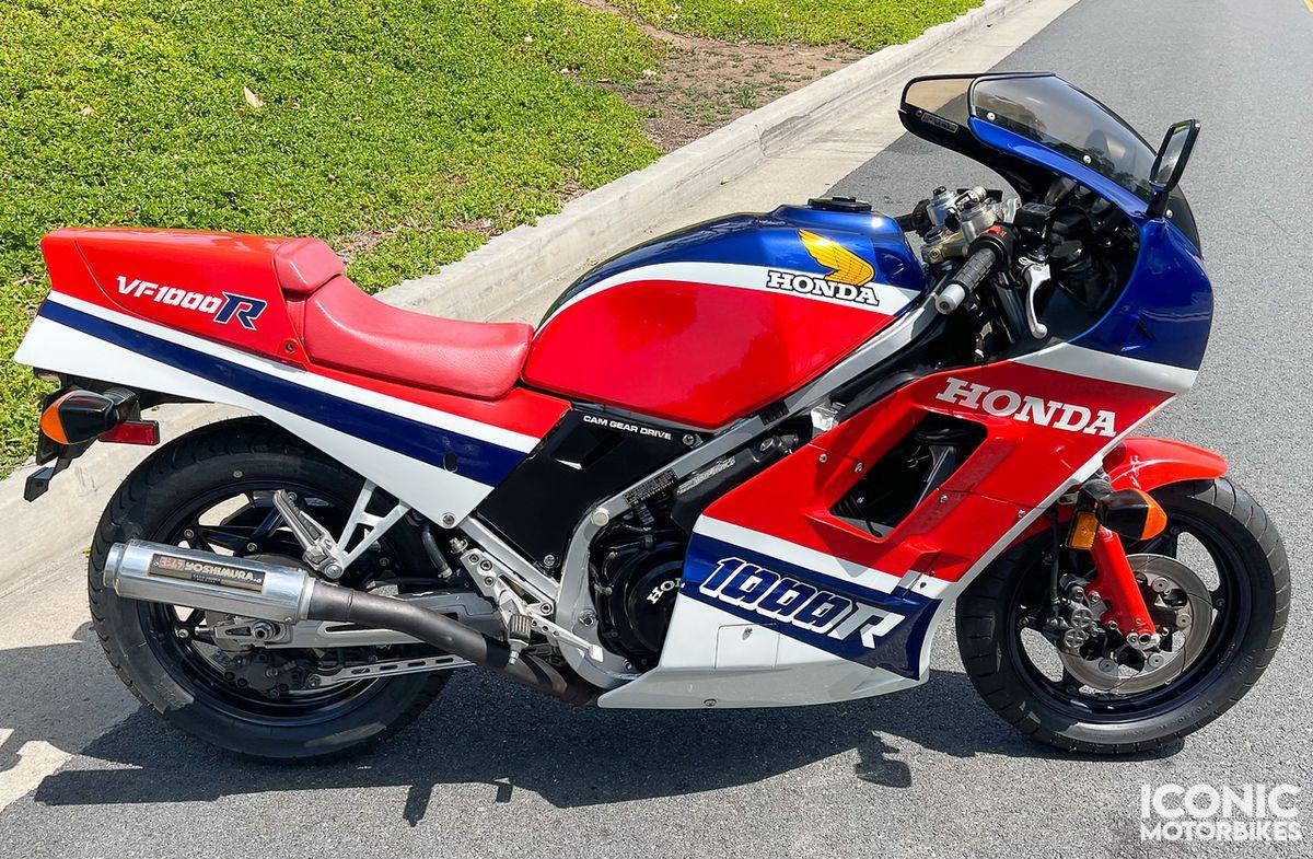 Moto de ensueño: Honda VF1000R de 1986, ¡la más rápida!