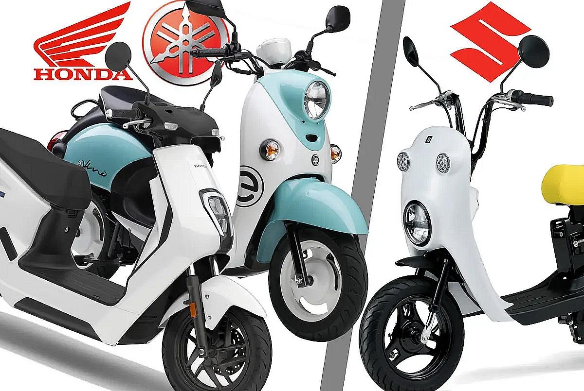¿Sorpresa? Yamaha venderá scooter eléctricos de Honda