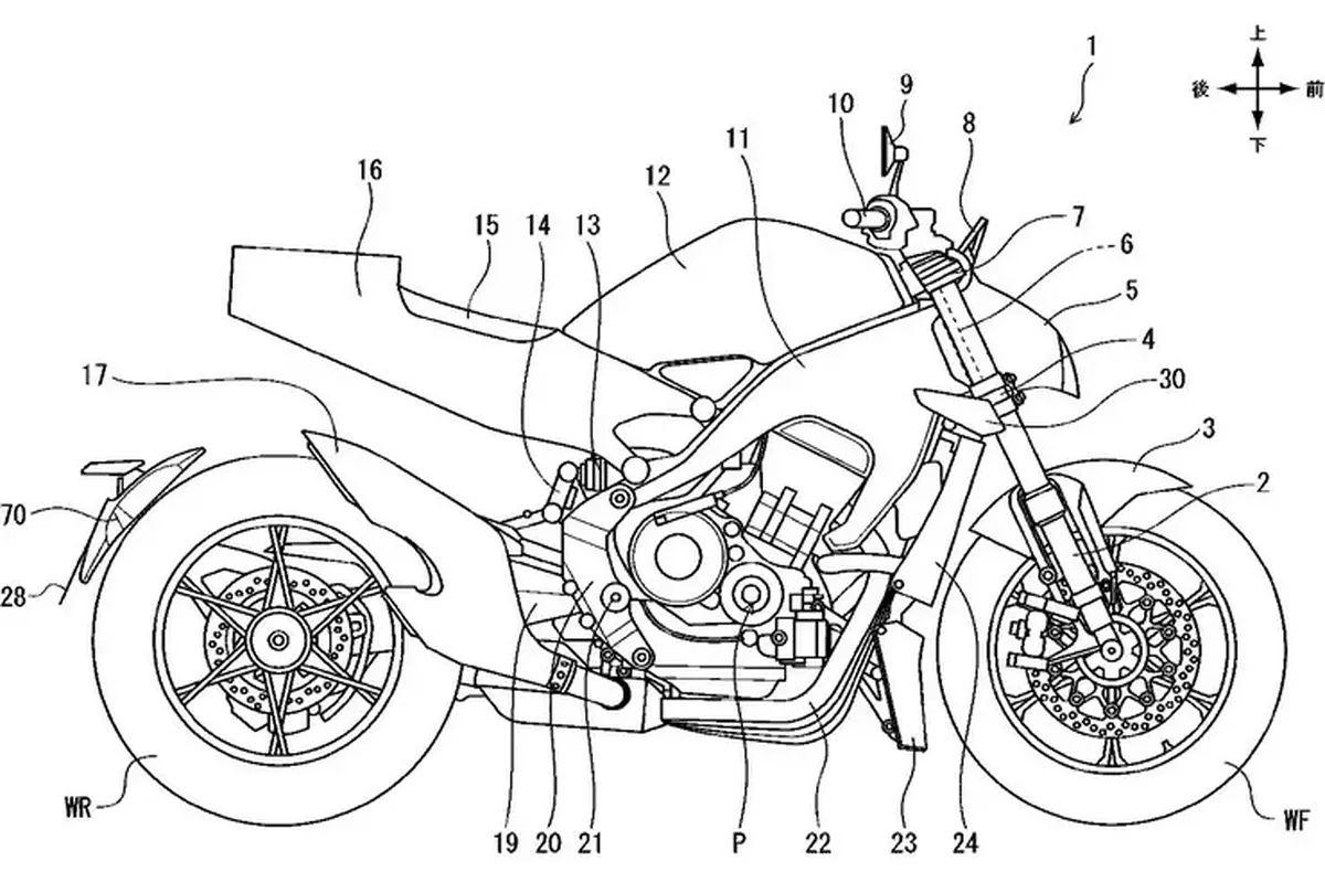 ¿Es esta la próxima Honda CB1000 Hornet?