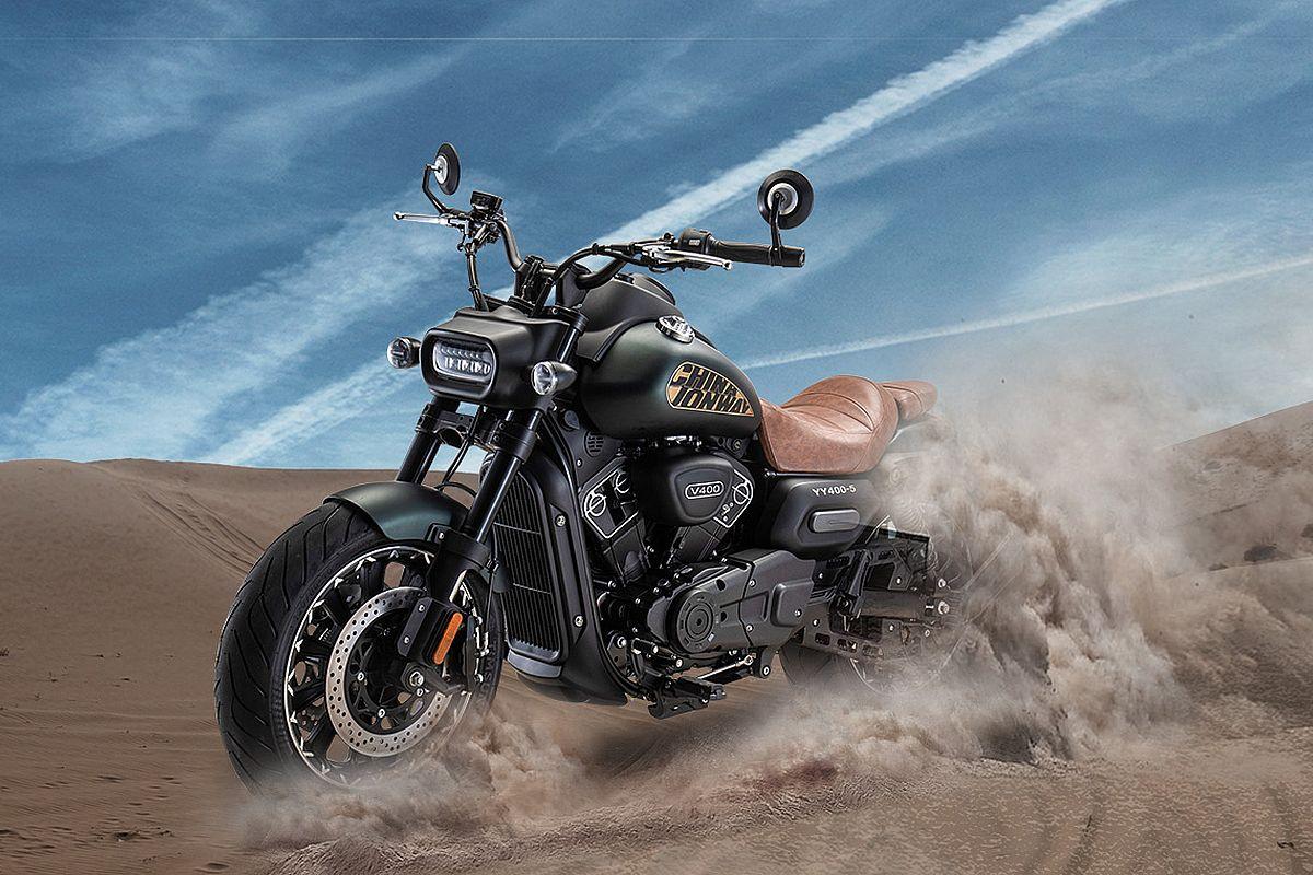 Jonway YY400-5 clon china de la Harley Fat Bob por 3500 euros