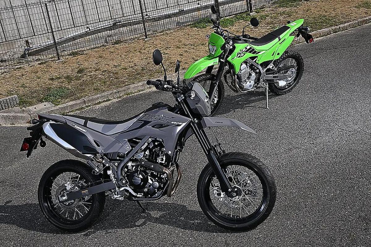Kawasaki KLX230S y KLX230SM: trail y supermoto para el A2