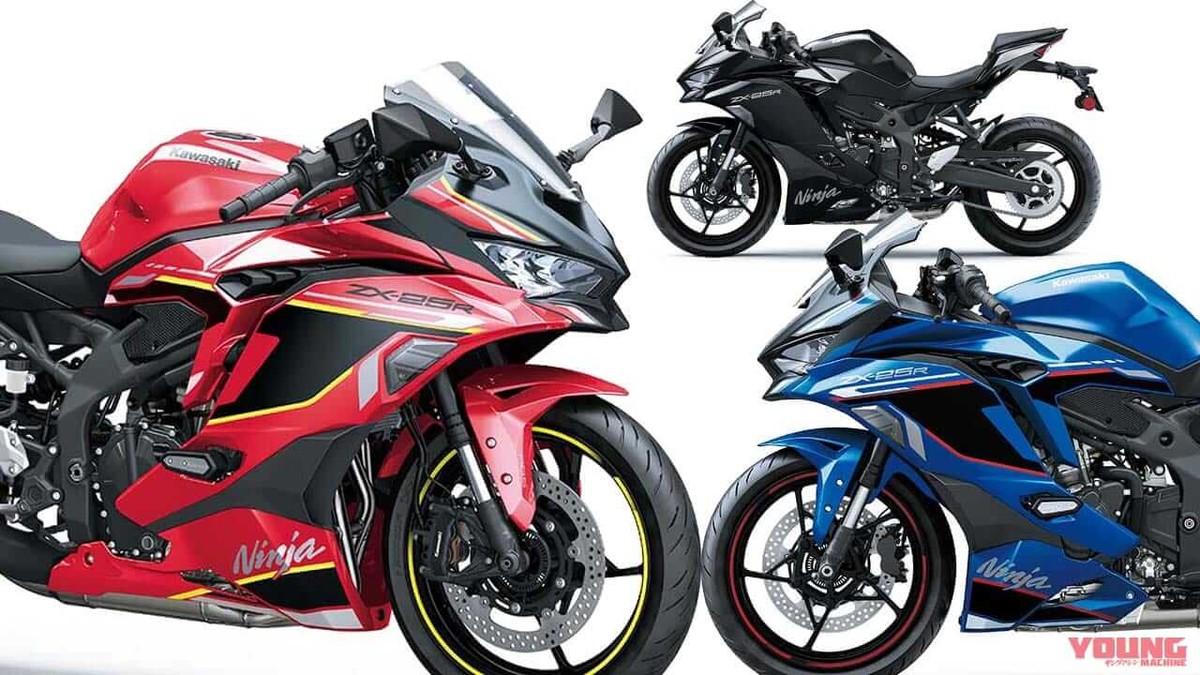 Kawasaki ZX-25R 2024: nuevos e inalcanzables colores