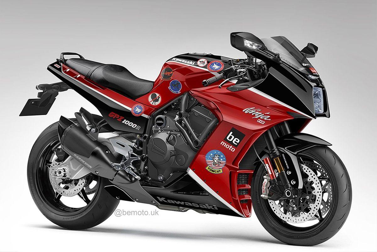 Kawasaki GPZ1000R Top Gun Kardesign con 200 CV