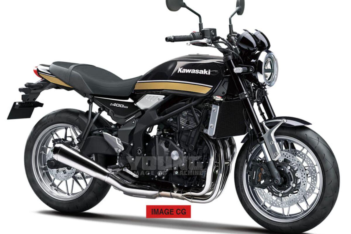 Kawasaki Z400RS: ¿naked retro de 80 CV?