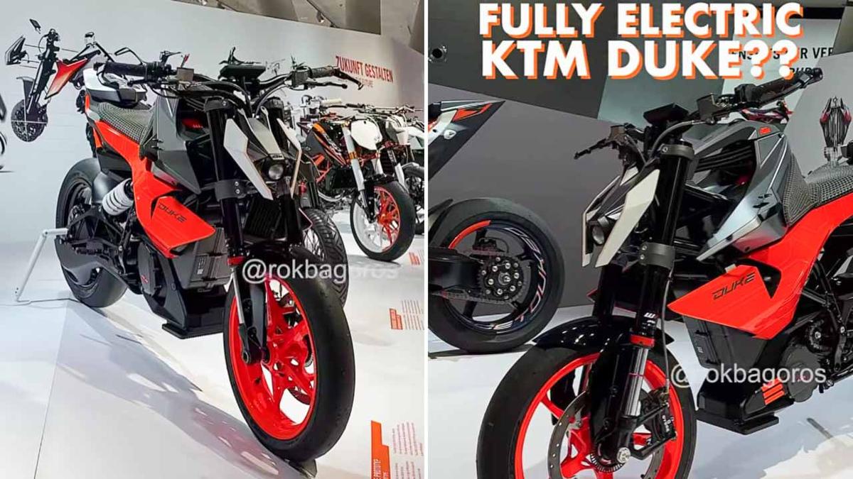 KTM prepara una Duke 390 ¡eléctrica!