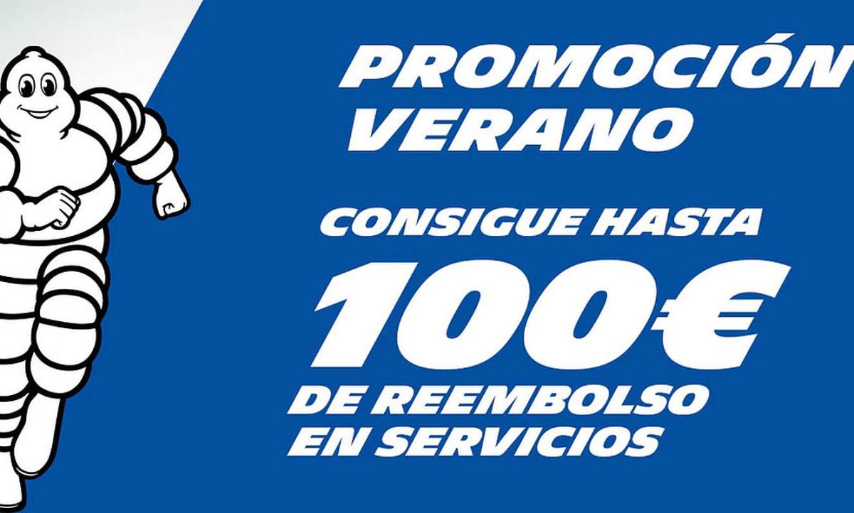 Michelin promoción de verano: 100 euros de reembolso