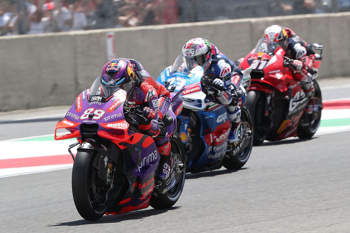 La velocidad en MotoGP: ¡a un campo de fútbol por segundo!