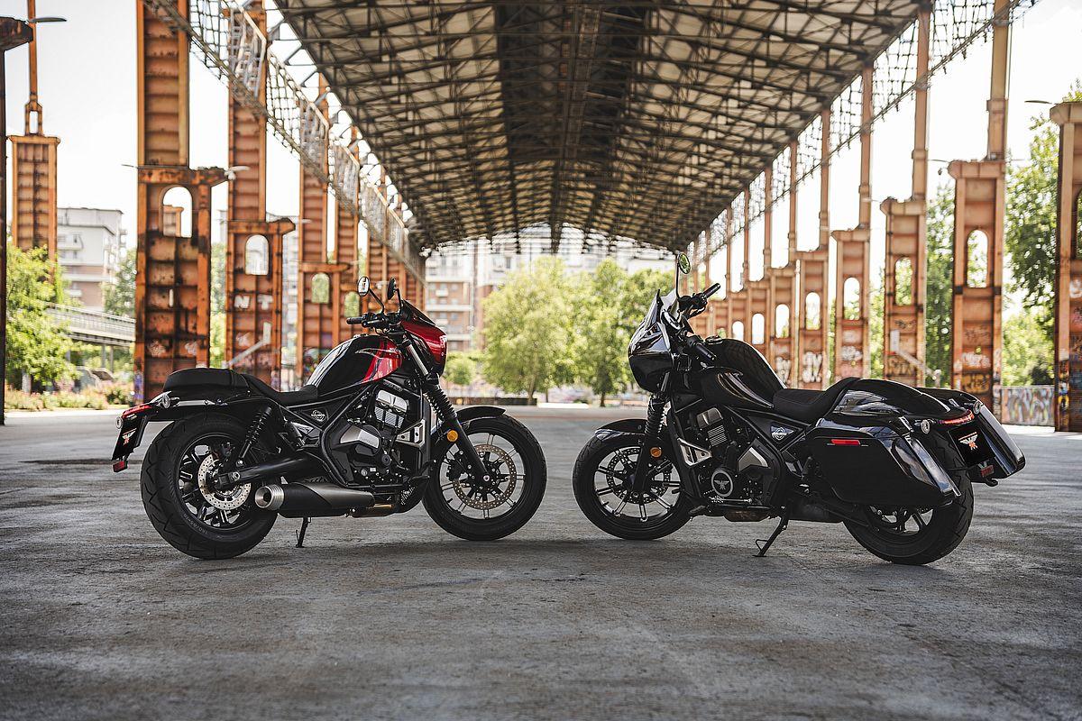 Moto Morini Calibro: dos custom, estándar y bagger