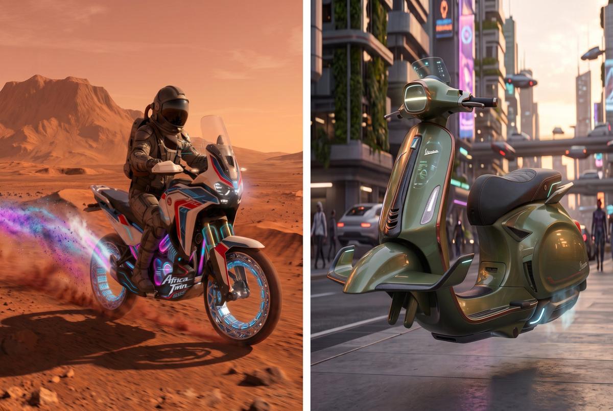 Descubre las motos del siglo XXII... ¿cómo las imaginas tú?