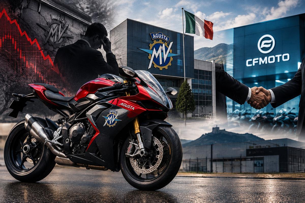 Crisis en MV Agusta: ¿CFMoto al rescate?