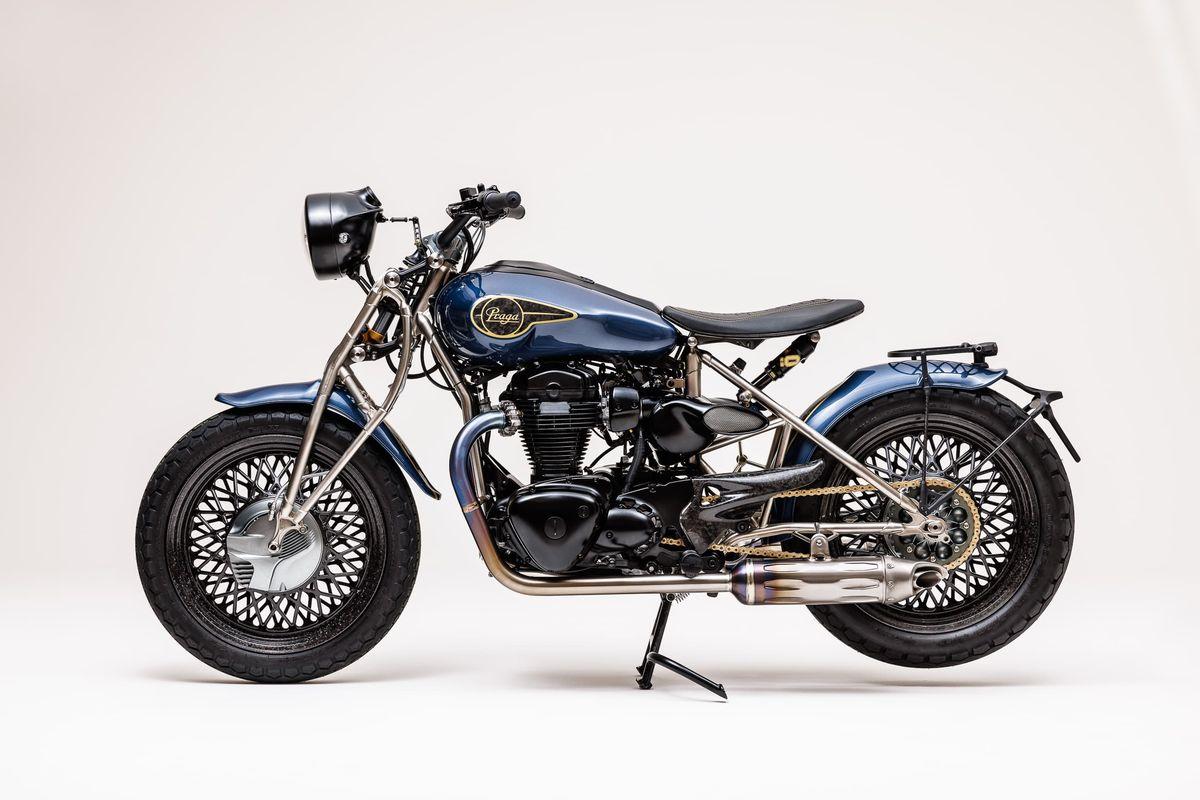 Praga ZS 800: motor Kawasaki W800 y 86 000 euros