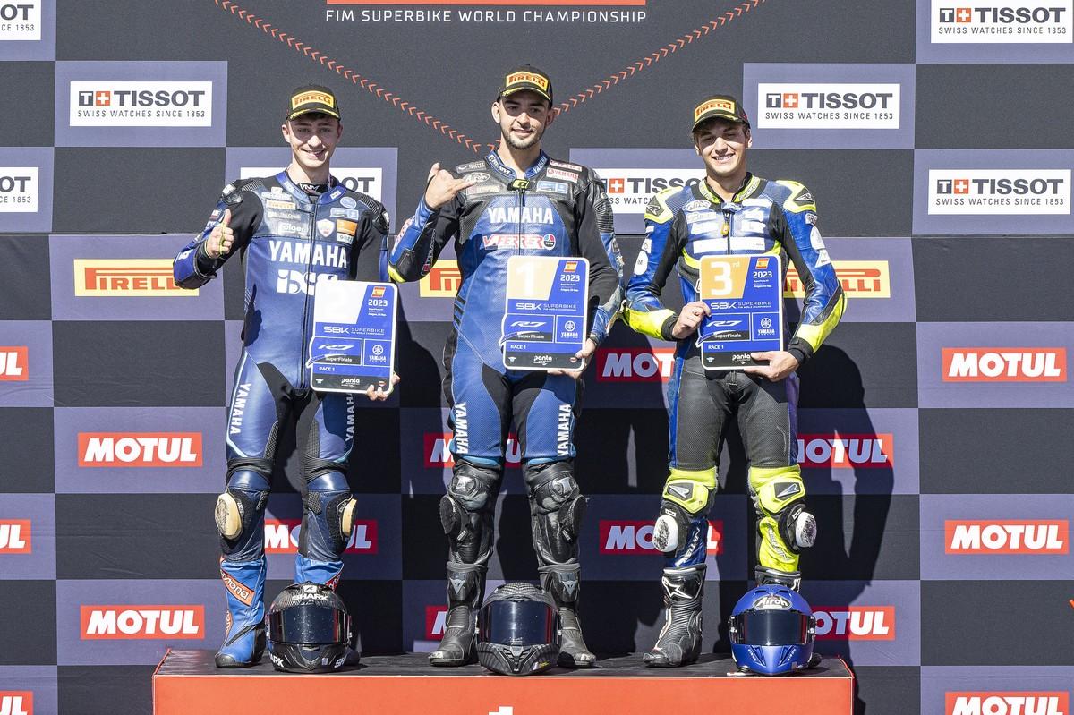 Eric Molina, subcampeón en la Yamaha R7 SuperFinale 2023