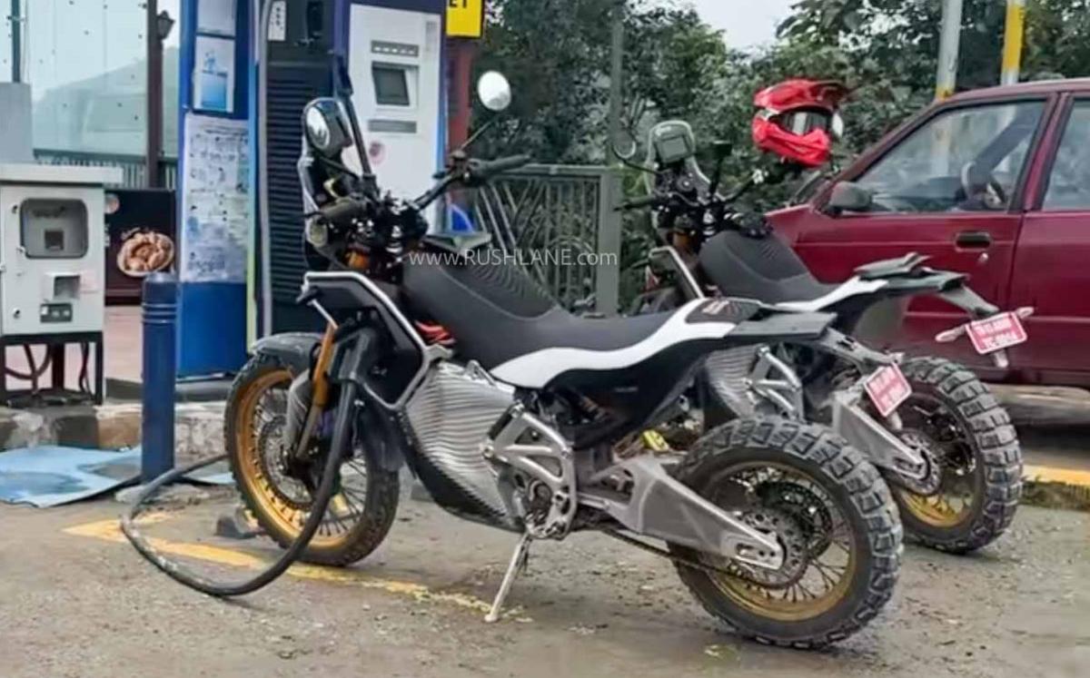 ¡Pillada! Royal Enfield Electric Himalayan: casi lista para la serie