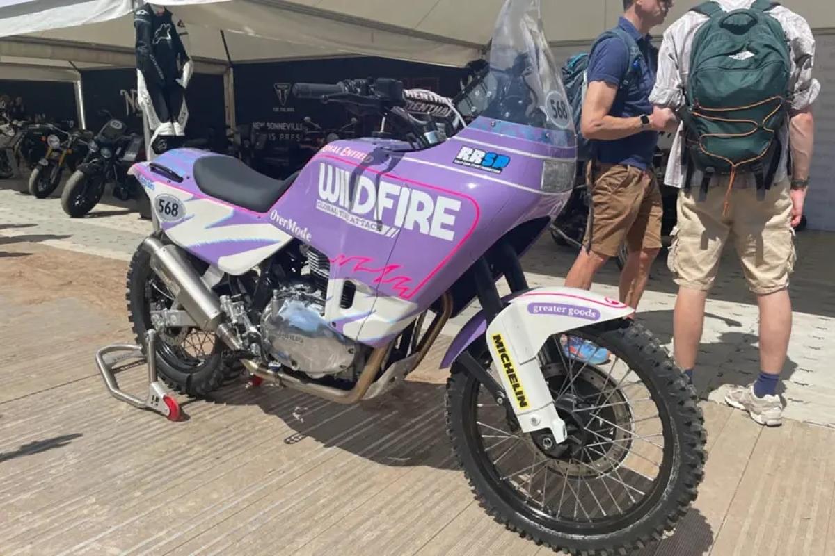 ¿Es esta la futura Royal Enfield Himalayan 850?
