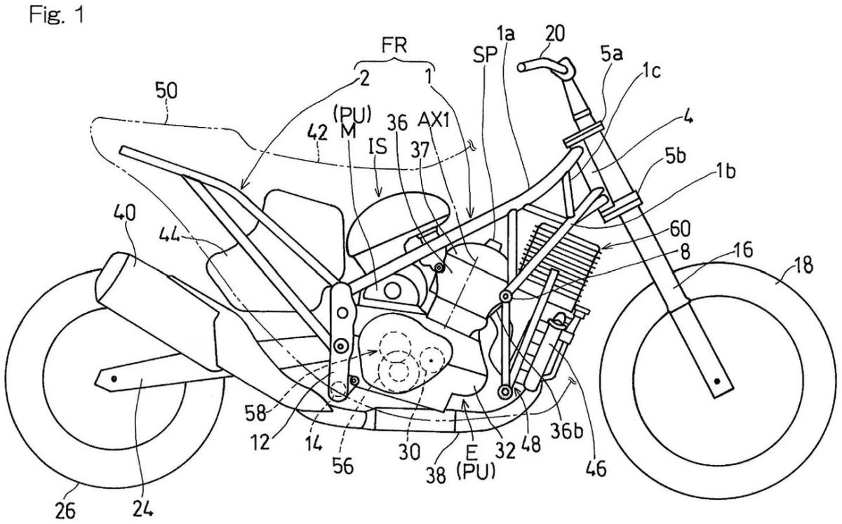 La próxima moto híbrida de Kawasaki... ¿será un scooter?